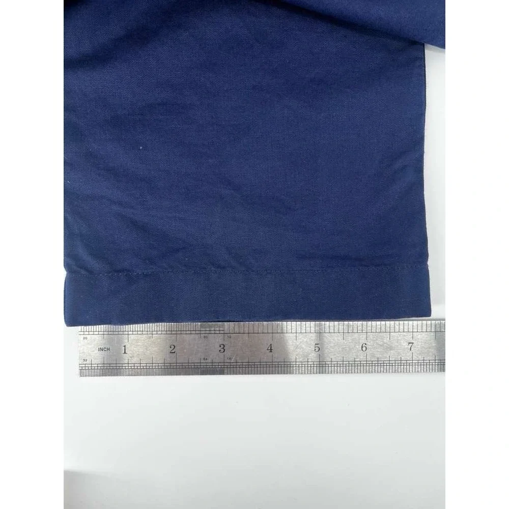 Vineyard Vines Pull On Pants Mens Sz M Blue Straight Drawstring Flat‎ Front